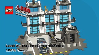 #2 Escape From Bricksburg 100% Guide - The LEGO Movie Videogame