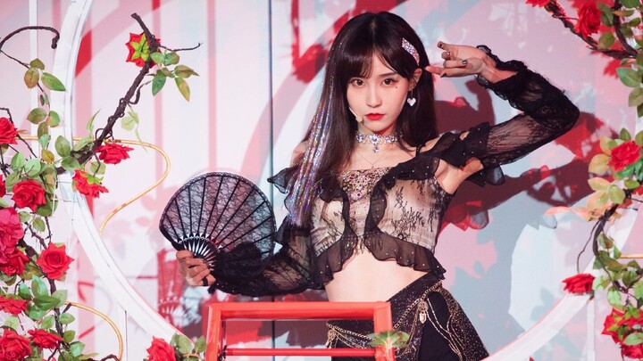 20200619SNH48TeamX《Forgotten Country》Performance unit《Black Rose》Wang Xiaojia FOCUS