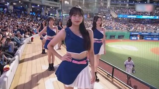 昨日06月17 統一 VS 富邦 中場，富邦啦啦隊Fubon Angels在看台上帶來精采的舞蹈表演