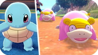 Pokémon SW/SH DLC : How to find 3 Slowpoke, New Bicycle & Kanto Starter