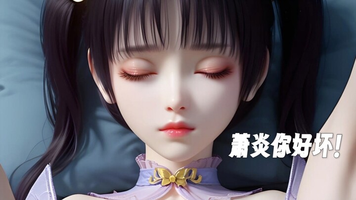 3D fan-made Zi Yan: Xiao Yan, don’t bully me—after all, I’m still a little dragoness!