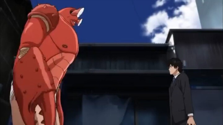 one punch man saitama melawan kepiting rebus