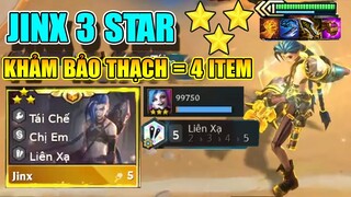 5 LIÊN XẠ + JINX 3 SAO 4 ITEM QUÁ ĐÃ VỚI LÕI KHẢM BẢO THẠCH SIÊU PHÊ