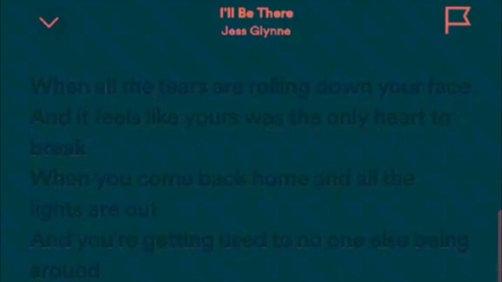 I'll Be There/full lyrics