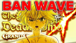 ACCOUNTS ARE BEING BANNED!!! WHAT HAPPENED?! | Seven Deadly Sins: Grand Cross