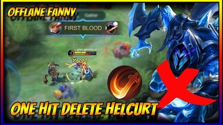 EKIS KA NA HELCURT | HC can't resist one hit combo delete | Offlane fanny execute | MLBB