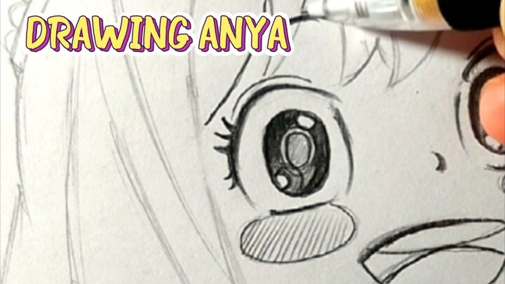 Drawing Anya Forger | Tips Gambar Anya Forger | SPY × FAMILY