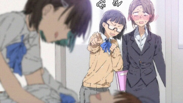 Running into a teacher surrounded by blooming lilies…