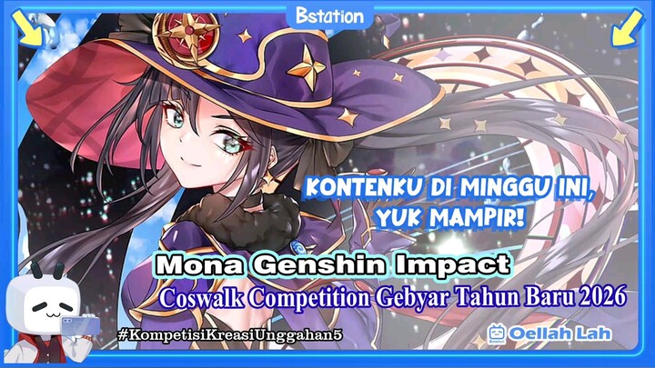Mona Genshin Impact (Juara 1 Coswalk Competition Gebyar Tahun Baru 2026)