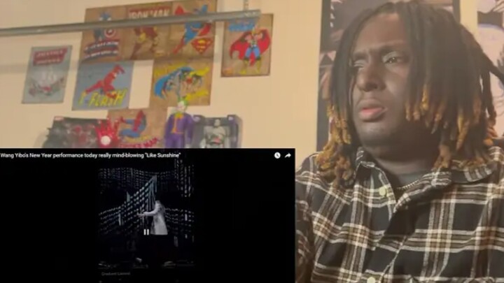 (English Subtitles) Foreign street dance guy's reaction—Wang Yibo's "Like the Sunshine," welcome bac