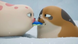 「有趣的小海豹分享给有趣的你」
