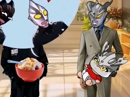 Which Ultraman’s food will Little Zero eat?