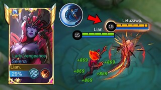 TUTORIAL SELENA ONE SHOT BERSERKER FURY TRICK!! ( BEST BUILD FOR SELENA 2024 )