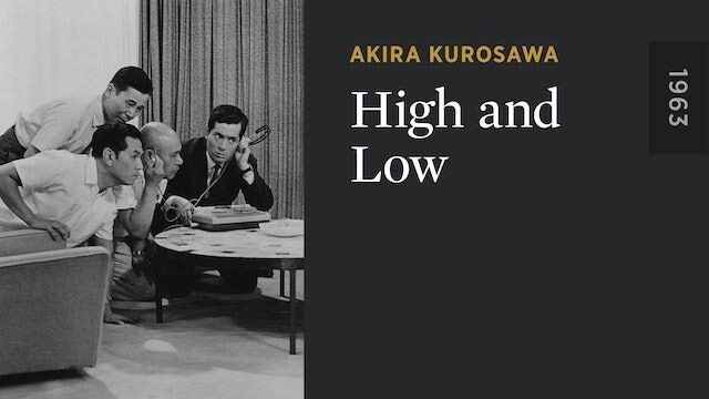 HIGH AND LOW (1963) Sub Indonesia