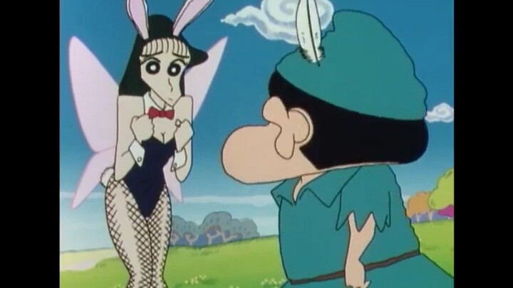 Crayon Shinchan - Nanako bertemu kemballi dengan ayahnya