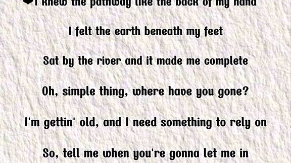 Somewhere Only We Know