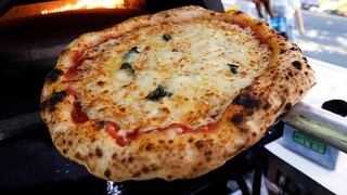 반죽부터 직접 만드는 트럭 피자, 화덕에 굽는 곳 / handmade truck pizza - korean street food