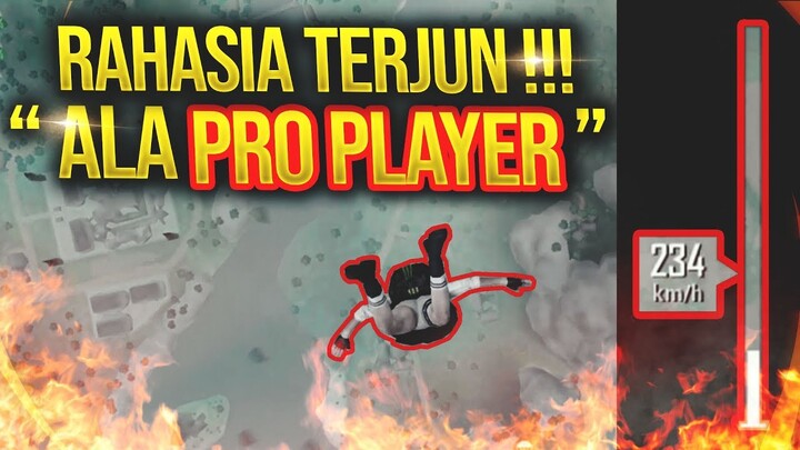 TUTORIAL TURUN CEPAT !! ALA PRO PLAYER !! PUBGM