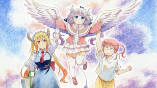[เนื้อเพลงภาษาจีนและญี่ปุ่น/เพลงธีมใหม่] Kobayashi's Dragon Maid Fears Loneliness OP "Teardrop Parad