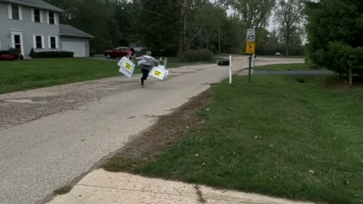 How You Hand Out Flyers vs. How You Collect Them (The faster you hand them out, the slower you colle