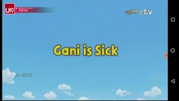 Tayo Bahasa Indonesia RTV - Gani Sedang Sakit