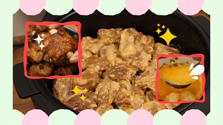 【Cooking】Spare Ribs with Garlic｜Tasty And Unforgettable