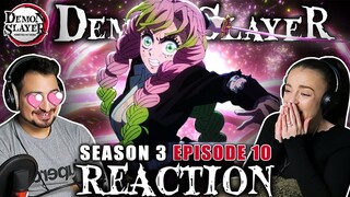 WE'RE IN LOVE!! 😍 Demon Slayer Season 3 Episode 10 REACTION! | 3x10 "Love Hashira Mitsuri Kanroji"