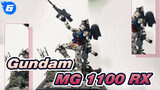 Gundam|[Scenes Production】Making a diorama with 100yen photo frames』MG 1100 RX_6