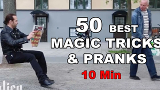 50 สุดยอดเทคนิคมายากลและการเล่นตลกใน 10 นาที -Julien Magic