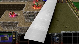 In "Warcraft 3", if the four heroes from each race were combined, who would have the strongest singl