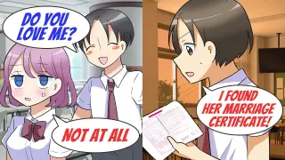 [Manga dub] The Popular Girl who Hates me so much but I Found a Marriage Registration from her Deskï¼�