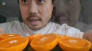 ASMR FAST & AGRESSIVE PLATE LICKING MANDARIN ORANGE JUICE + ECHOING SOUNDS