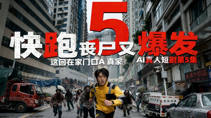 Zombie Outbreak: Go Out and Reap the Rewards of Slaying Zombies [Original AI Live-Action Short Drama