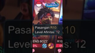 Afinitas elite, skill sulit #shorts #mobilelegends #tomgrc