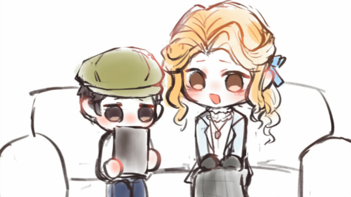 [Fifth Personality/Shuoji] In the manor, this action means "This painting is really good"