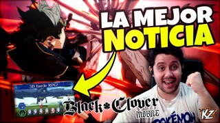 LA MEJOR NOTICIA DE BLACK CLOVER MOBILE