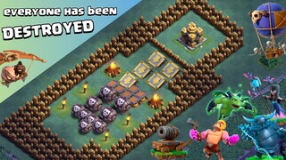 Every Troop VS Trap Formation | Builder Base Edition | Clash of Clans