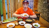 Full Korean Breakfast + World's Biggest Deparment Store in Busan, Korea