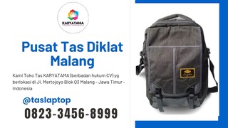 PROMO, HUB 0823-3456-8999 | Tas Ransel Seminar Kit Malang