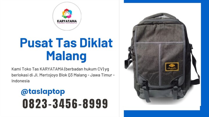 PROMO, HUB 0823-3456-8999 | Tas Ransel Seminar Kit Malang