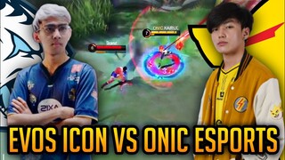 ONIC ESPORTS VS EVOS ICON | FANNY FREESTYLE GAMEPLAY