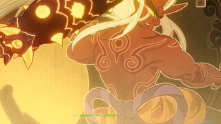 No character, only a collection of skill effects (2) "Genshin Impact"