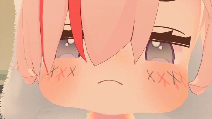 [VRChat] The little rabbit learned a new language from a strange parrot