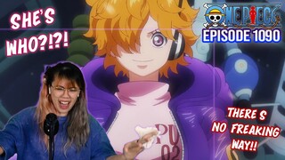 SHE'S WHO?!?! NO FREAKING WAY! 🤯 | ONE PIECE EPISODE 1090 REACTION