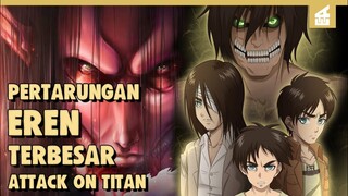 Kekuatan Yang Bisa Menghancurkan Dunia!! PERTARUNGAN TERBESAR EREN YEAGAR