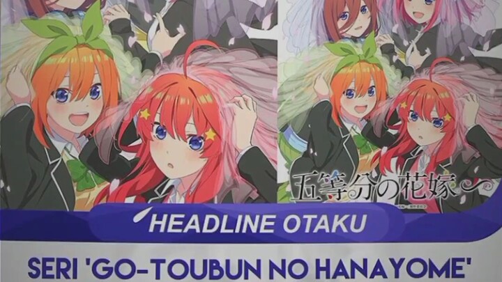 Seri terbaru GO-TOUBUN NO HAYA YOME
