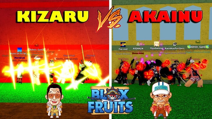 Mini Game - Cuộc Chiến Của 2 Đô Đốc Kizaru vs Akainu Nhưng Trong Blox Fruits