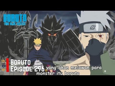 BORUTO EPISODE 296 SUB INDONESIA TERBARU PENUH FULL LAYAR\ Kakashi Membangkitkan Susanoo Untk Boruto