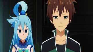 A famous scene that made Aqua and Kazuma silent at the same time