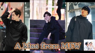 A kiss from Mew Suppasit - His airport outfit never fail us